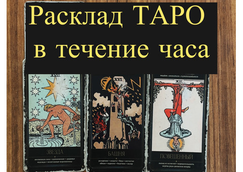 Расклад на ТАРО в течение часа